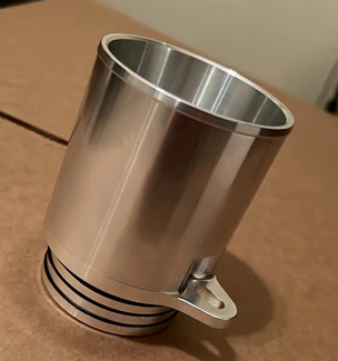 Billet Inlet for ALL N55 STOCK AND AFTERMARKET Hybrid Turbos 3.0” inlet