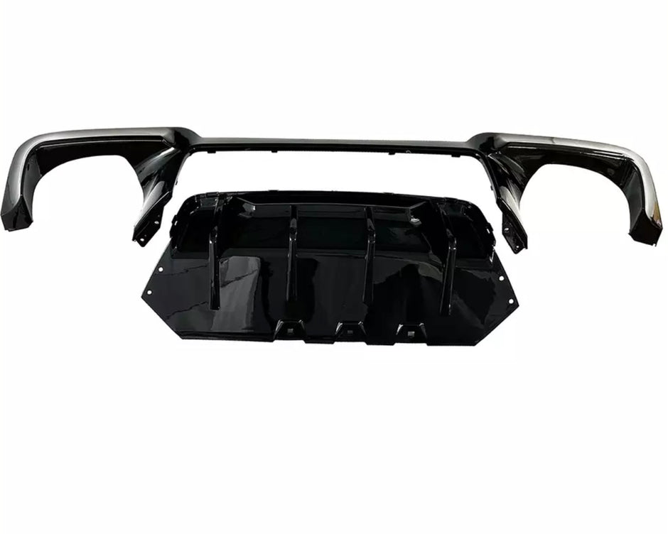 BMW F10 Rear Diffusor Gloss Black
