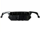 BMW F10 Rear Diffusor Gloss Black