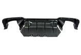 BMW F10 Rear Diffusor Gloss Black