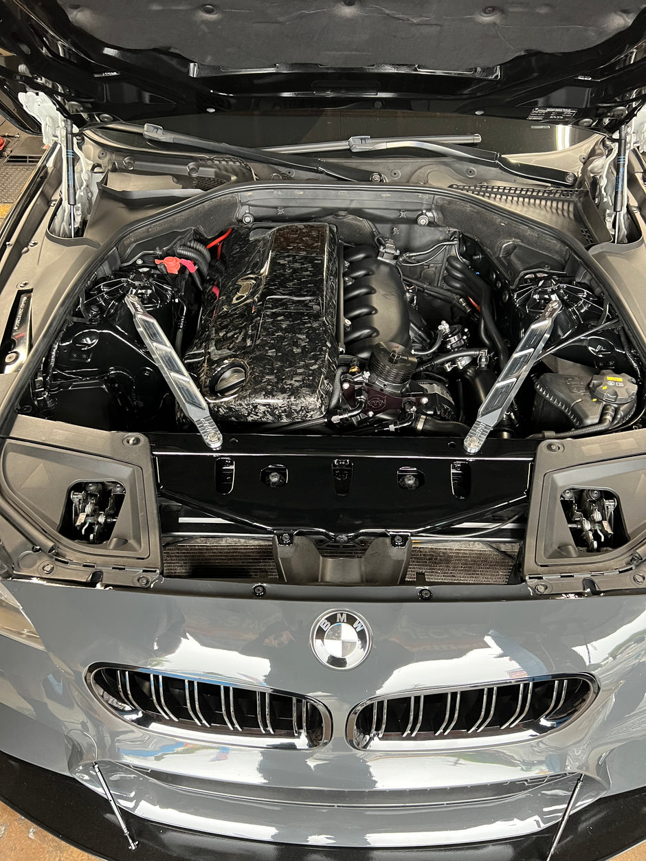 Billet CNC Radiator Support Strut Tower Brace F10, F12, F13, F06